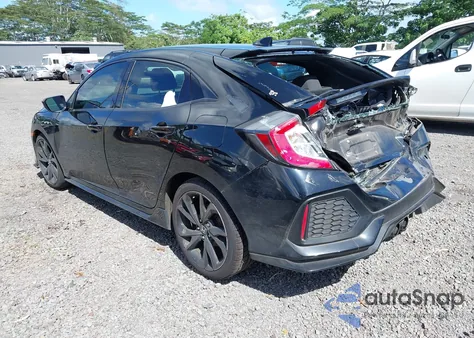 2018 Honda Civic Sport from USA, damaged, VIN SHHFK7H40JU231521